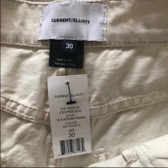 New Current/Elliott The Vintage Cropped Je…‎ - Picture 7 of 7